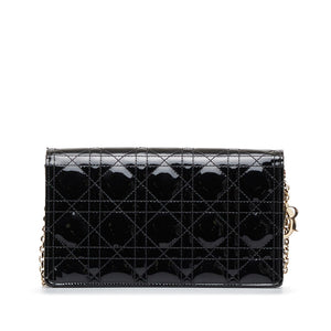 Dior Lady Dior Cannage Wallet On Chain (SHG-X40n0J)