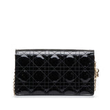 Dior Lady Dior Cannage Wallet On Chain (SHG-X40n0J)