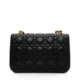 Dior Lambskin Bohemian Strap Addict Medium Flap Bag (SHF-BCiJ05)