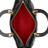 Dior Lambskin Lady Dior Large Tote (SHF-20974)