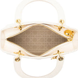 Dior Lambskin Lady Dior Medium Tote (SHF-20989)