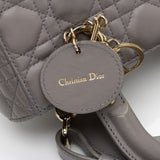 Dior Lambskin My ABCDior Small Lady Dior Tote (SHF-M3kW71)