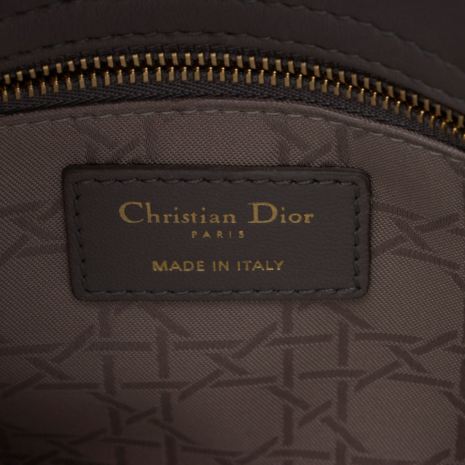 Dior Lambskin My ABCDior Small Lady Dior Tote (SHF-M3kW71)