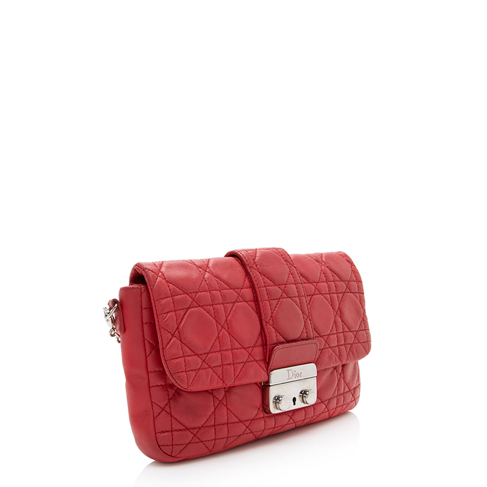 Dior Lambskin New Lock Crossbody Bag (SHF-19224)