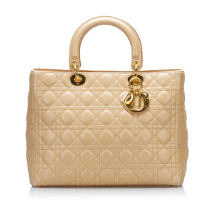 Dior Large Cannage Lady Dior (SHG-35243)