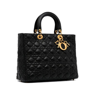 Dior Large Cannage Lady Dior (SHG-o7kgjy)