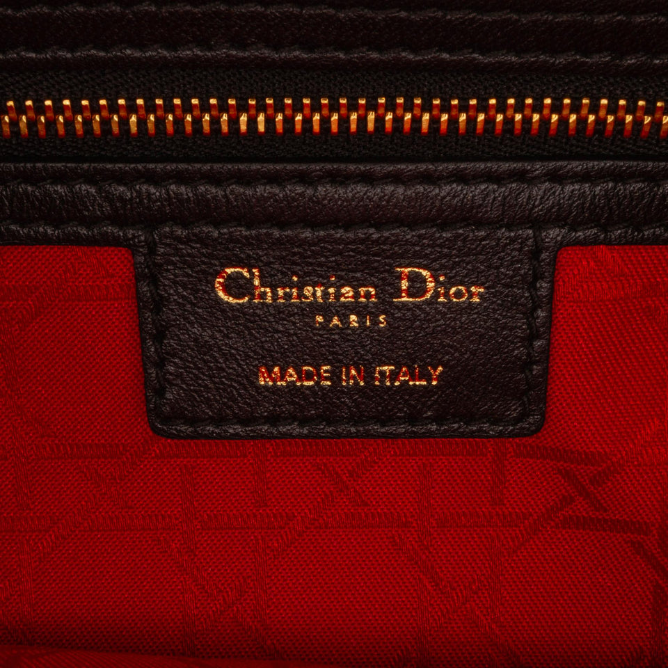 Dior Large Cannage Lambskin Lady Dior (SHG-U6Y2QF)