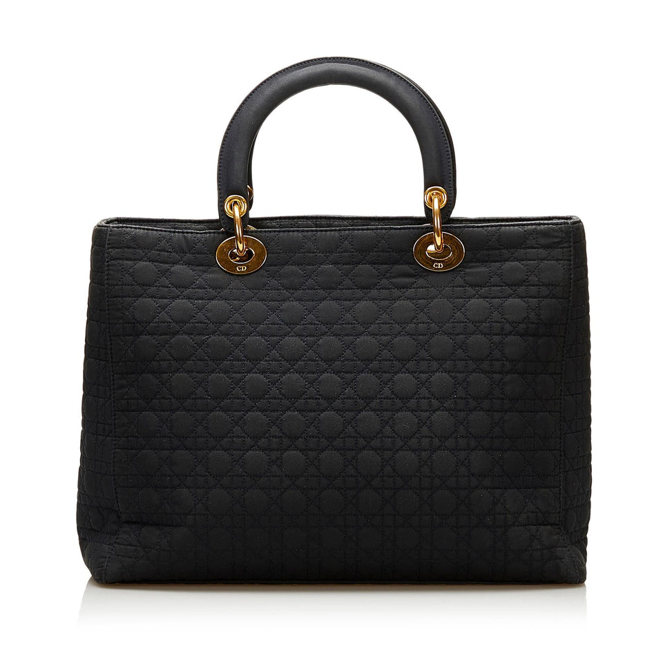 Dior Large Cannage Nylon Lady Dior (SHG-37932)