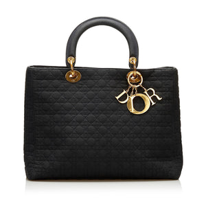 Dior Large Cannage Nylon Lady Dior (SHG-37932)