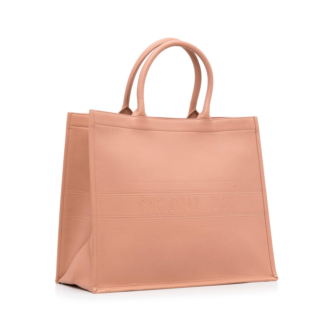 Dior Large Leather Book Tote (SHG-tj8QW2)