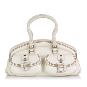 Dior Leather Detective Handbag (SHG-35938)