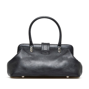 Dior Leather Frame Handbag (SHG-x7MbkK)