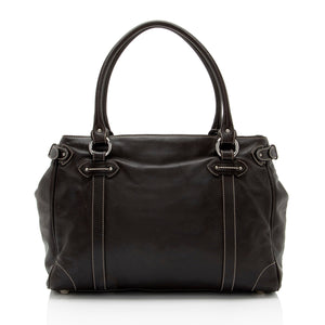 Dior Leather St. Germain Medium Satchel (SHF-bB8GDj)