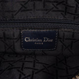 Dior Medium Cannage Lady Dior Denim Satchel (SHG-jT3XX6)