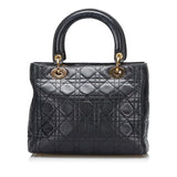 Dior Medium Cannage Lady Dior (SHG-LLvfRf)