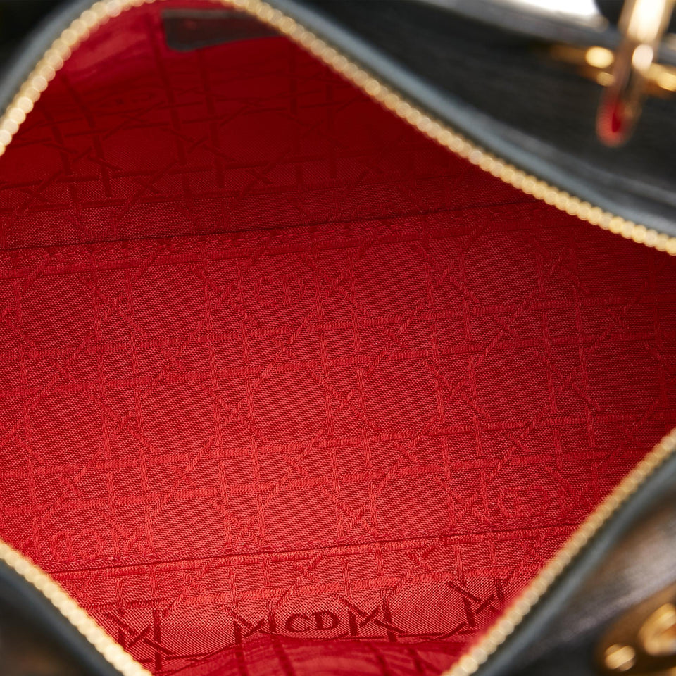 Dior Medium Cannage Lady Dior (SHG-LLvfRf)