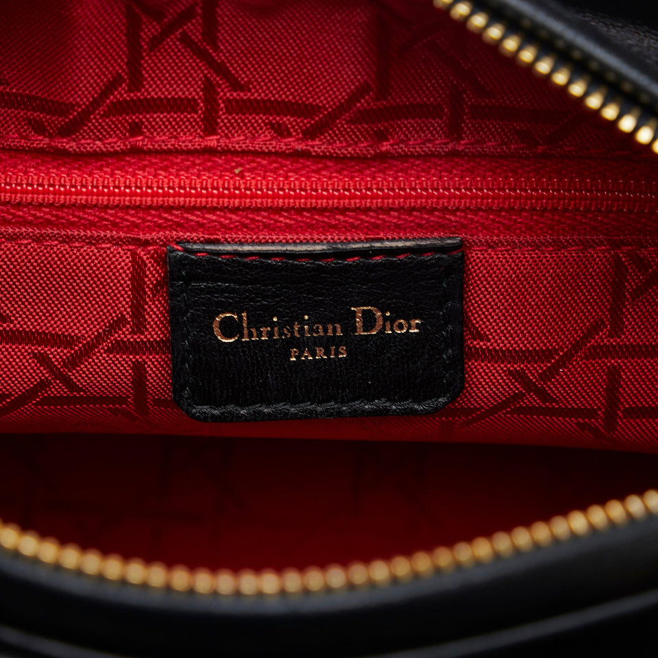 Dior Medium Cannage Lady Dior (SHG-vVoDsK)