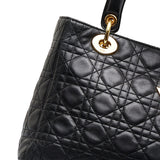 Dior Medium Cannage Lambskin Lady Dior (SHG-CWFkC0)