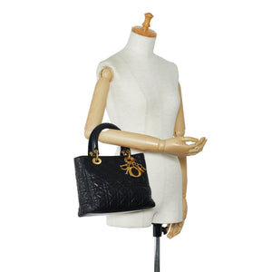 Dior Medium Cannage Lambskin Lady Dior (SHG-CWFkC0)