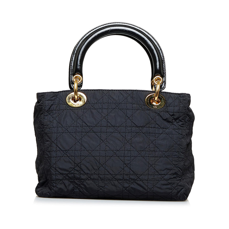 Dior Medium Cannage Nylon Lady Dior (SHG-86f2Wf)