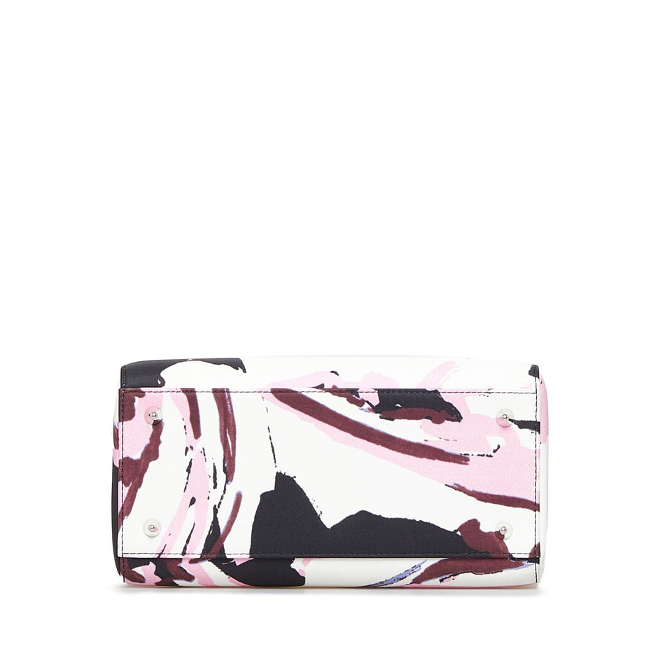 Dior Medium Floral Graffiti Lady Dior (SHG-y1sBoP)