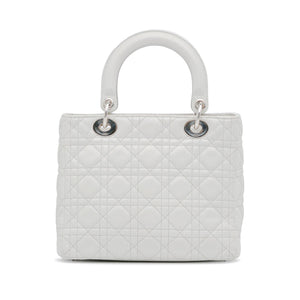 Dior Medium Lambskin Cannage Lady Dior (SHG-lMMCjI)