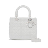 Dior Medium Lambskin Cannage Lady Dior (SHG-lMMCjI)