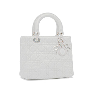 Dior Medium Lambskin Cannage Lady Dior (SHG-lMMCjI)