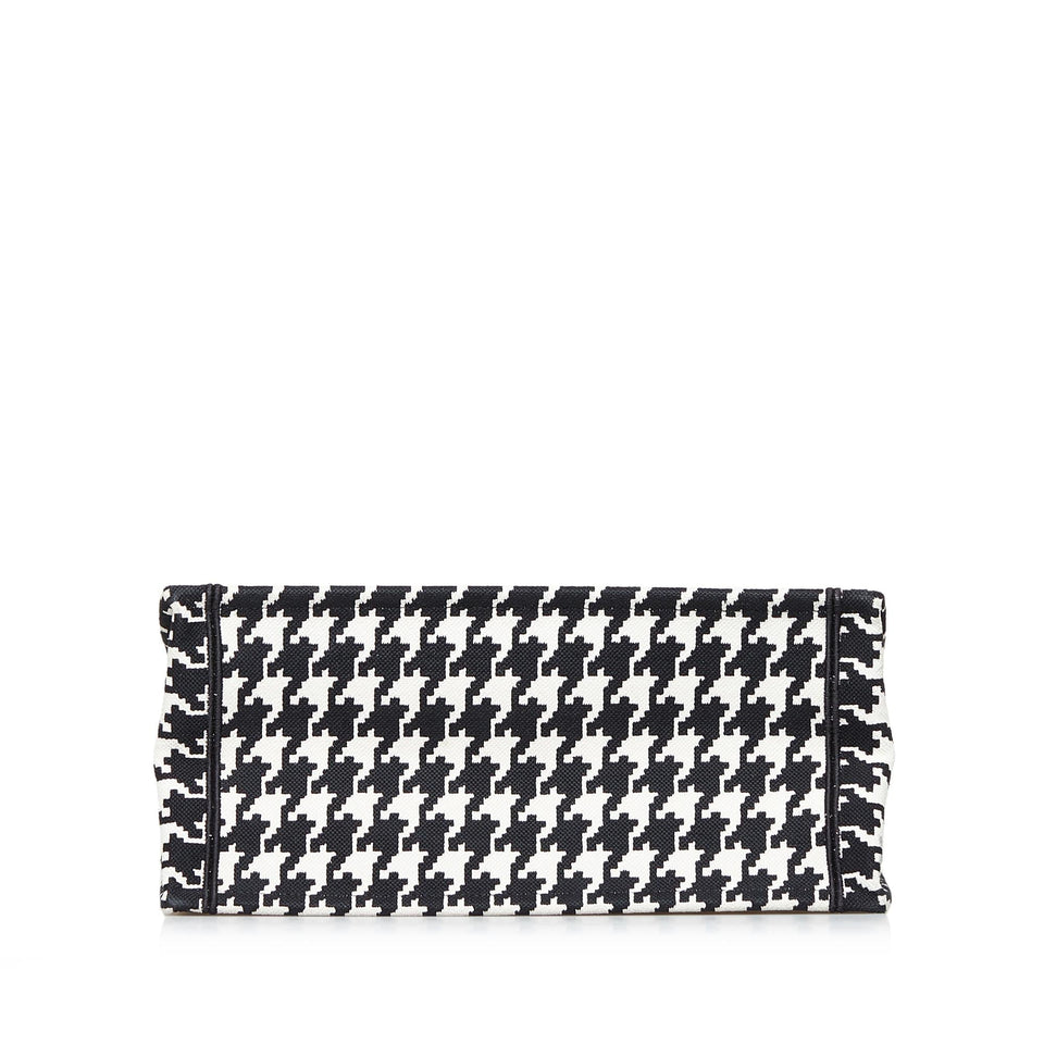 Dior Medium Macro Houndstooth Book Tote (SHG-FmPYVR)