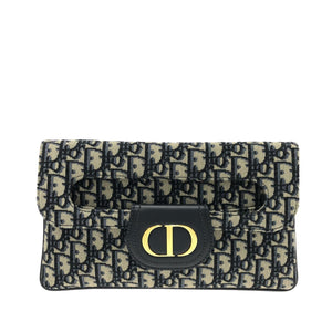 Dior Medium Oblique DiorDouble Chain Bag (SHG-B6xBz3)