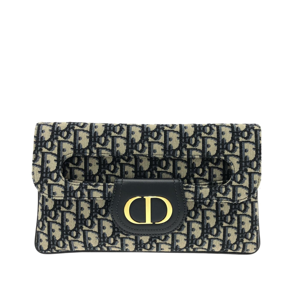 Dior Medium Oblique DiorDouble Chain Bag (SHG-B6xBz3)