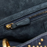 Dior Medium Studded Denim Supple Lady Dior (SHG-ol1tg3)