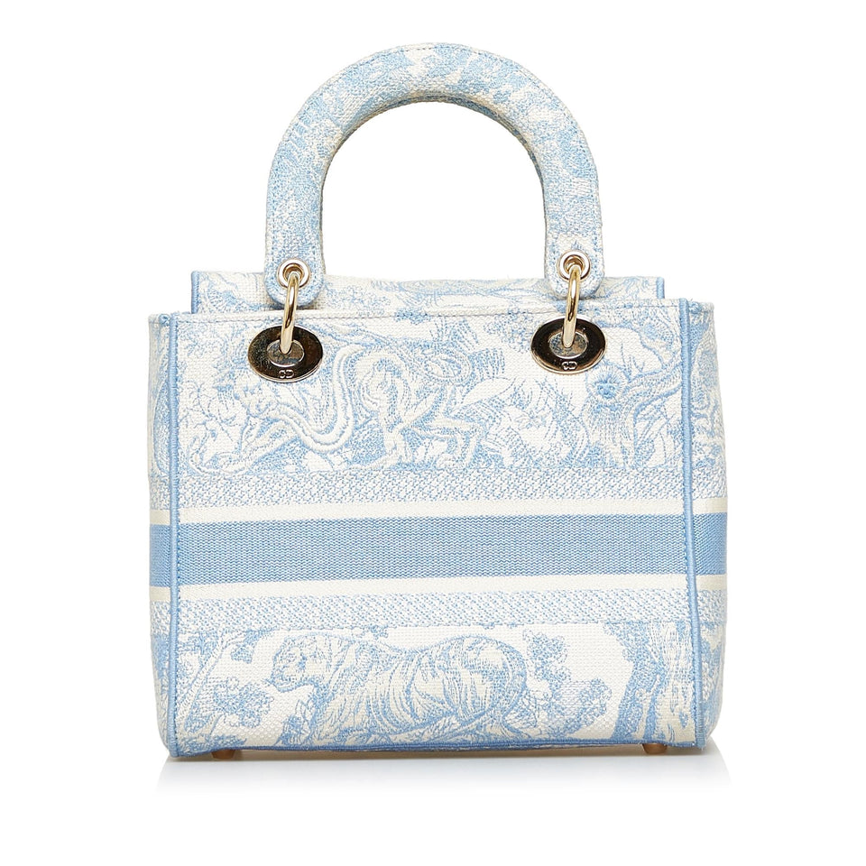 Dior Medium Toile de Jouy Lady D-Lite (SHG-P6Ypq6)