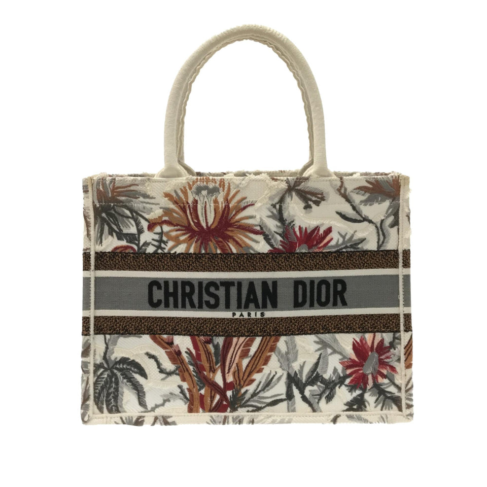 Dior Medium Toile de Jouy Tropicalia Book Tote (SHG-i5JpWe)