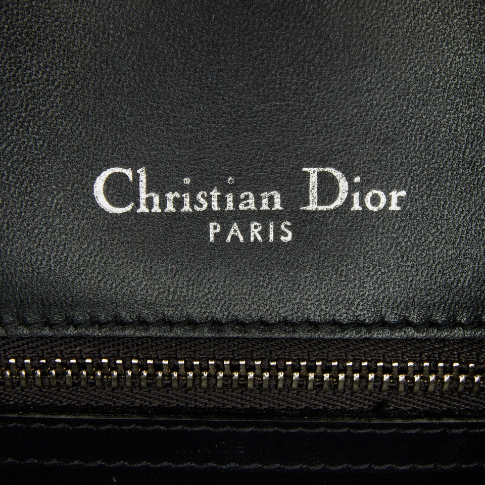 Dior Microcannage Patent Diorama Crossbody Bag (SHG-sJ4yqG)