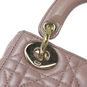 Dior Mini Cannage Lady Dior (SHG-mD2rDc)