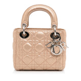 Dior Mini Cannage Nylon Lady Dior Satchel (SHG-lXLvB3)