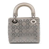 Dior Mini Crystal Embellished Satin Lady Dior (SHG-s5Dg4b)