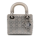 Dior Mini Crystal Embellished Satin Lady Dior (SHG-s5Dg4b)