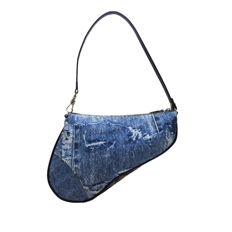 Dior Mini Denim Saddle (SHG-s0ym1B)