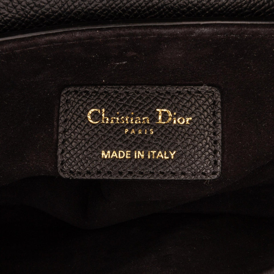 Dior Mini Leather Saddle (SHG-XuNhFg)