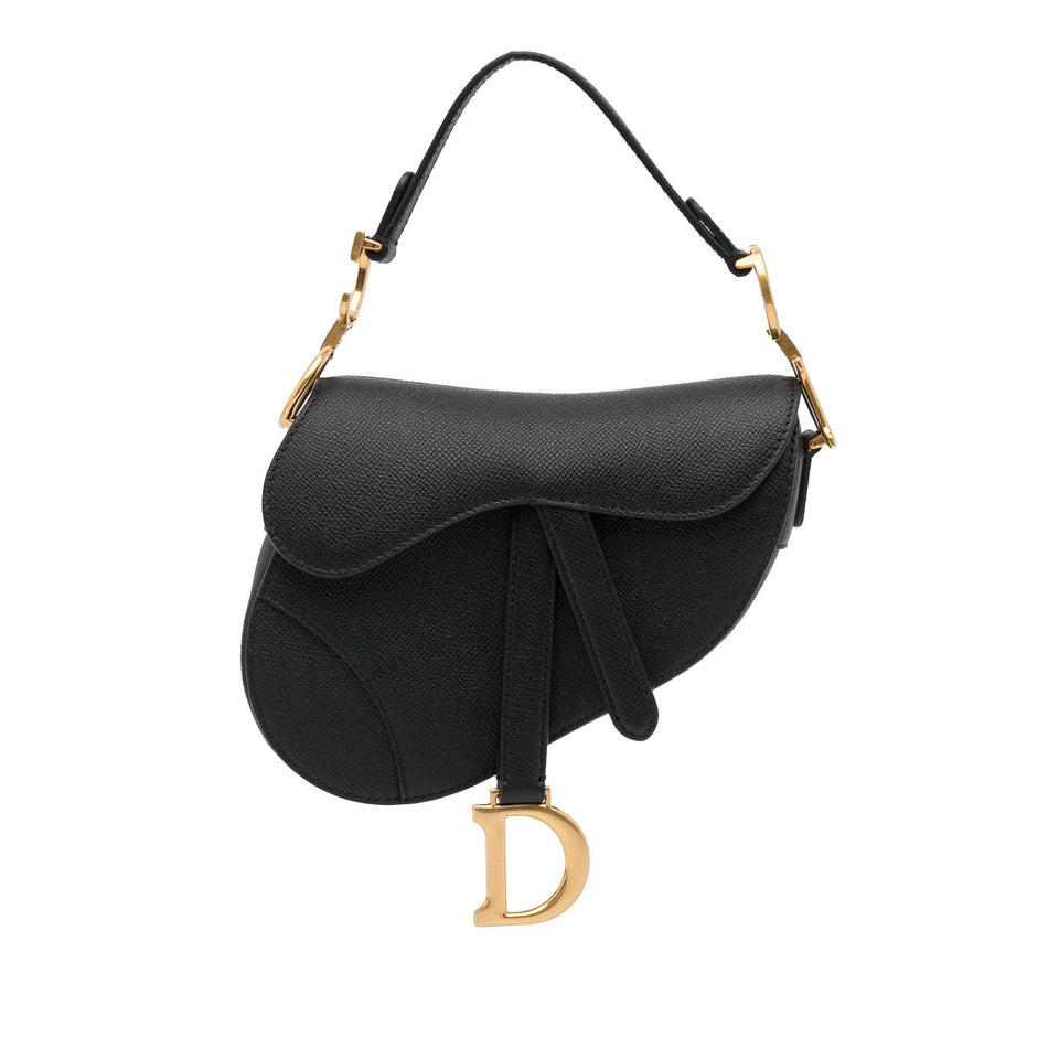 Dior Mini Leather Saddle (SHG-XuNhFg)