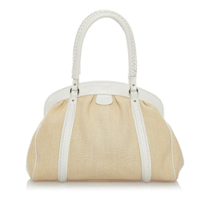 Dior My Dior Frame Raffia Handbag (SHG-30427)