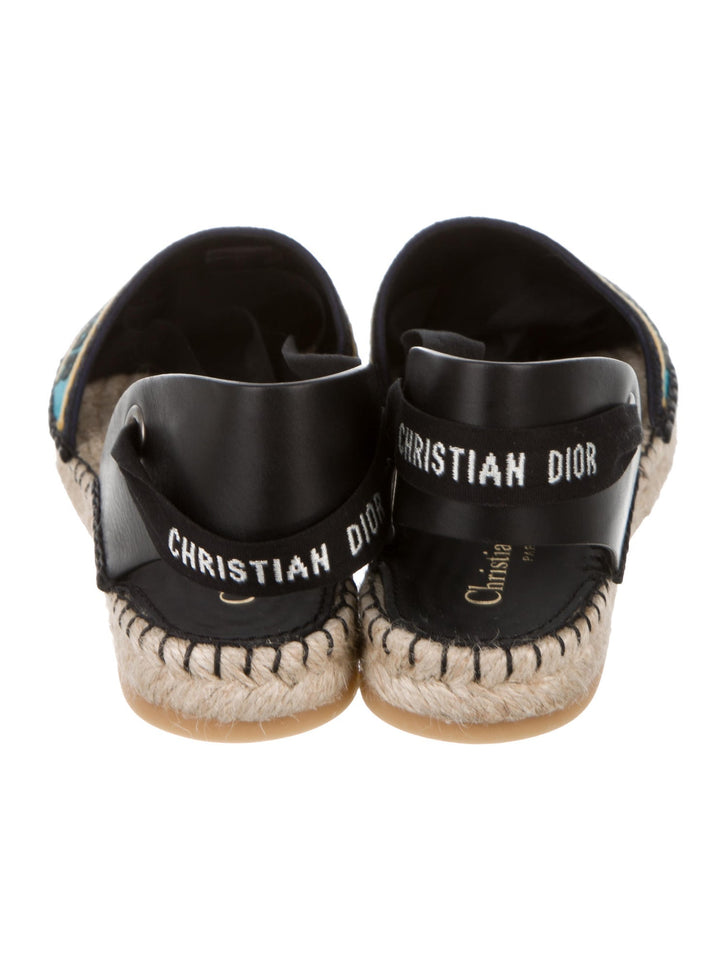 Dior Nicely-D Embroidered Espadrilles