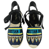 Dior Nicely-D Embroidered Espadrilles