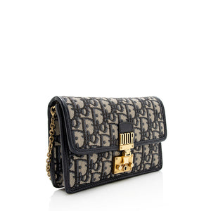 Dior Oblique DiorAddict Chain Clutch (SHF-20828)