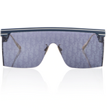 DIOR CLUB MU1 Blue Dior Oblique Mask Sunglasses