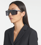 DIOR CLUB MU1 Blue Dior Oblique Mask Sunglasses