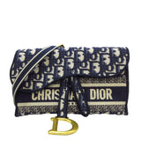 Dior Oblique Saddle Slim Belt Pouch (SHG-8lD1xi)