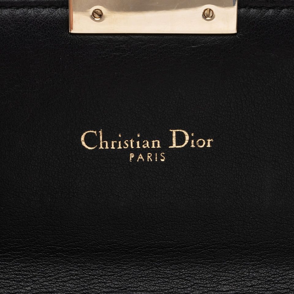 Dior Patent Leather New Lock Wallet on Chain Bag (SHF-eBi4SG)